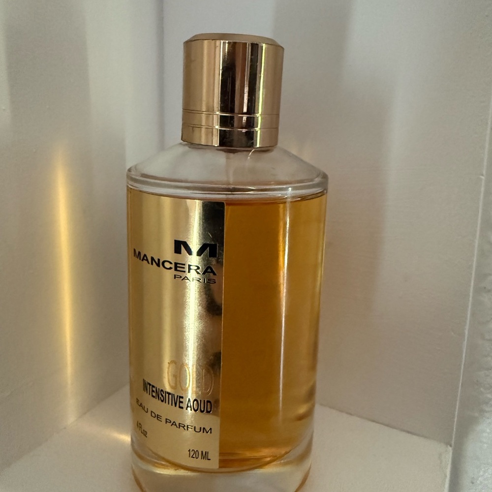 $299 Mancera Paris Gold Perfume 4 oz RARE 90% left - Picture 3 of 4